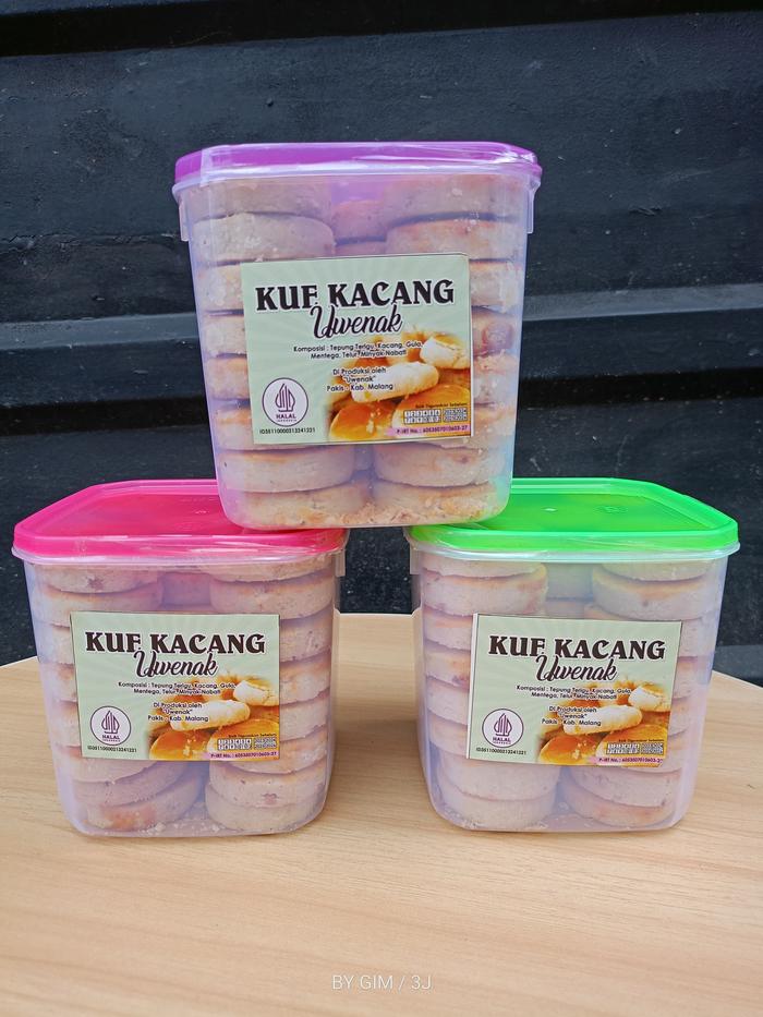 Gambar Kue Kacang UWENAK Original Toples 900 gram dari Fazha Malang undefined Tokopedia