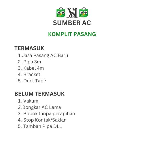 Gambar AC AQUA 1/2 PK AQA-KCR5AHQ - KARAWANG BARAT - UNIT ONLY dari SUMBER KARAWANG undefined 5 Tokopedia