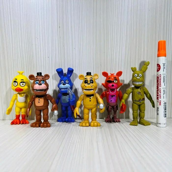 Mainan Action Figure Five Nights At Freddy Chica Freddy Foxy Tinggi S