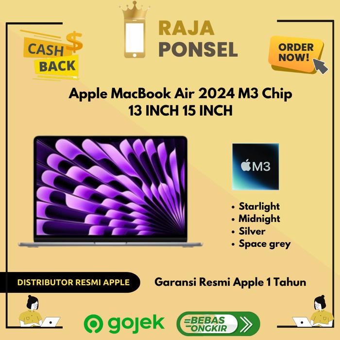 Apple MacBook Air 2024 M3 Chip 13