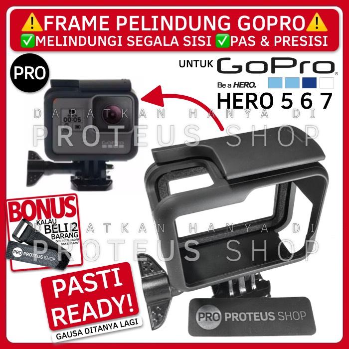 Gopro Hero7 / 6 / 5 Helmet & Border Frame Mount Cage