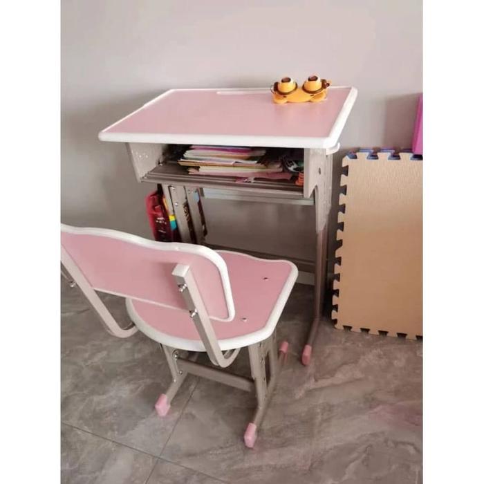 Gambar MEJA SISWA KURSI SISWA BESI MEJA BELAJAR MEJA KAMPUS MEJA SEKOLAH BESI - PING dari ANUGERAH MAKMUR BERSAMA undefined Tokopedia