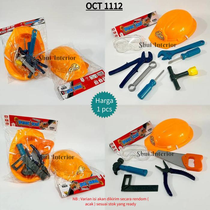 Gambar Mainan Anak Edukasi Tools Box Set Alat Perkakas Tukang IM4007 - Tool Bungkus dari Shui Interior Medan undefined Tokopedia