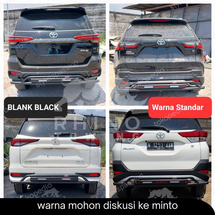 Gambar TOWING BAR BUMPER BELAKANG ORIGINAL SUNRISE AUTOMOTIVE ACCESSORIES - armor blank dari STYLEisPASSION undefined Tokopedia