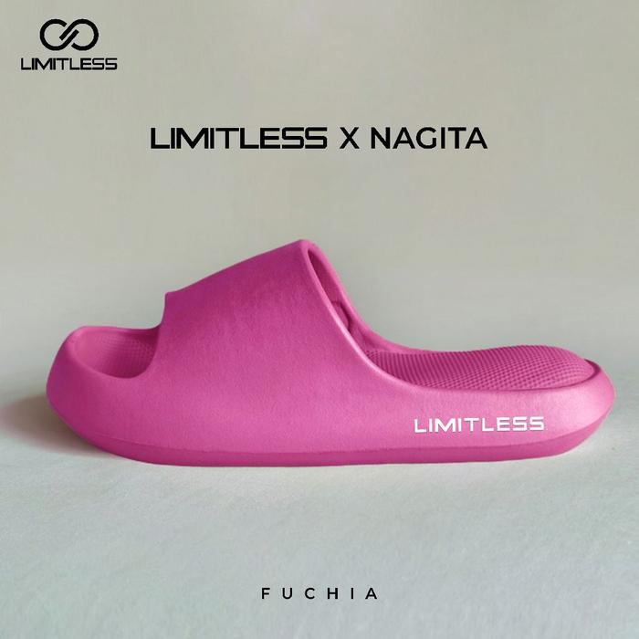 Gambar LIMITLESS Sandal Wanita Slip On Nagita Terbaru Sendal Slop Aesthetic - FUCHIA, 36/37 dari Daily Footwear Id undefined Tokopedia