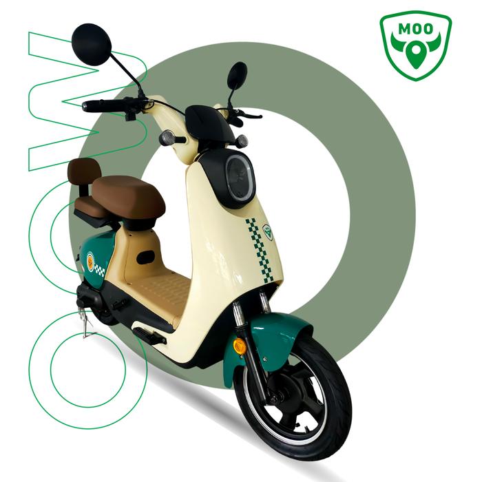 Gambar MOO Sepeda Listrik Dewasa - E26 Series - Milky Green dari MOO OFFICIAL STORE undefined Tokopedia