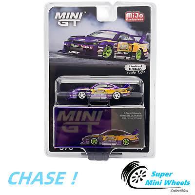 MINI GT Nissan S14 Silvia 23 チェイス Mini GT LB Super Silhouette Nissan S15 Silvia Formula Drift CHASE