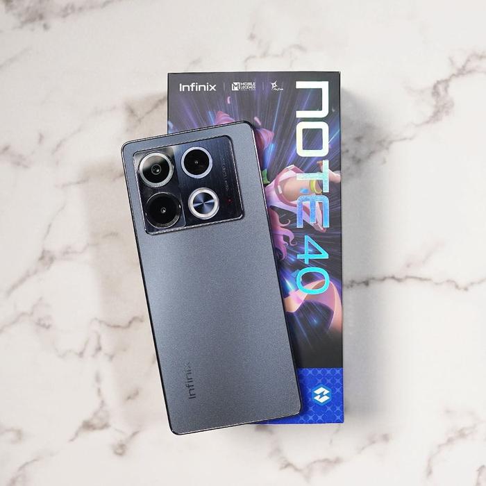Gambar Infinix Note 40 8/256 Baru.Garansi Resmi 1 Tahun - Hitam, Note 40 dari zein cell cimahi undefined Tokopedia