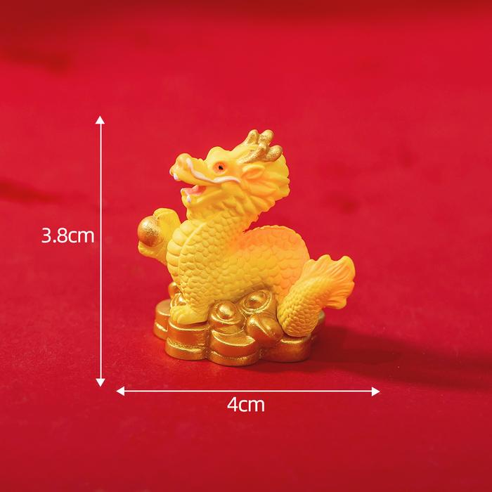 Gambar DIY Gold dragon 2024 Resin Crafts Dragon Year Lucu Miniature - Bola*emas dari Gula Jawa0601 undefined Tokopedia