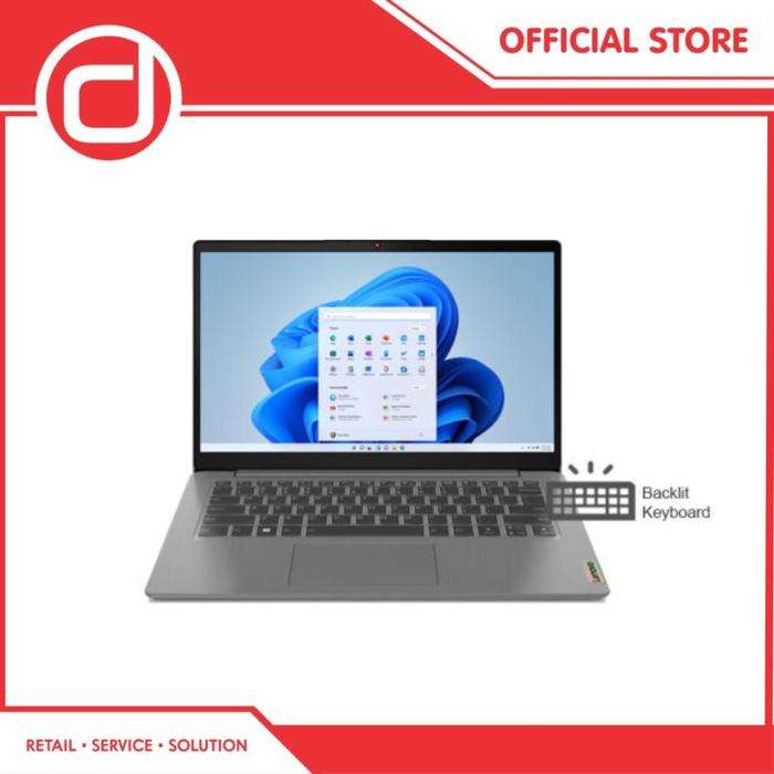 Gambar Lenovo Ideapad Slim 3 CYID/CXID/D0ID I3-1215U 8GB 512GB 14FHD W11+OHS - Arctic Grey dari Mahadewa Computer Jogja undefined Tokopedia