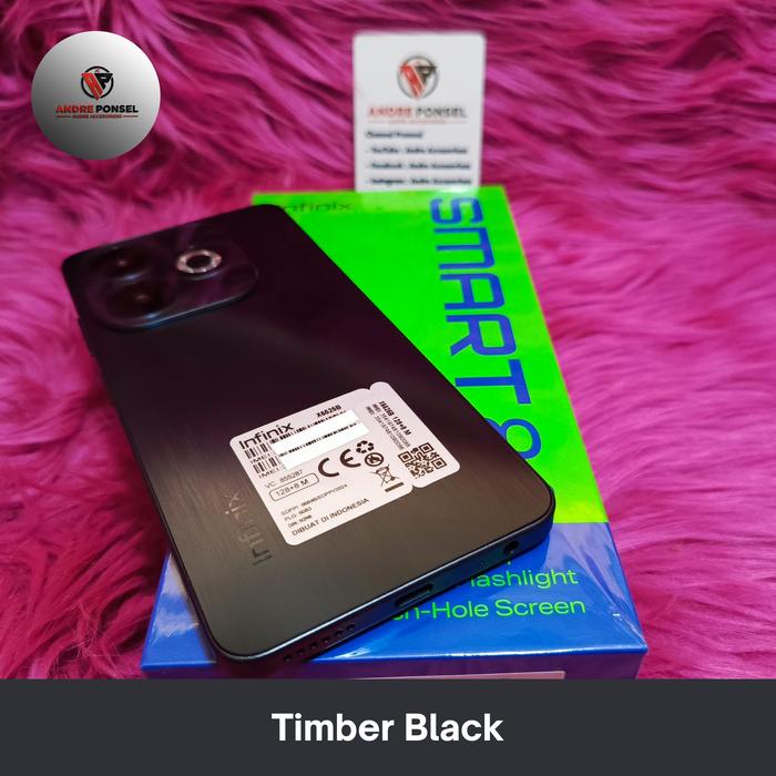 Gambar Infinix Smart 8 Pro (8+8) 16gb/128gb (6525B) Baru 100% Resmi - Timber Black dari Andre Accesoriess undefined Tokopedia