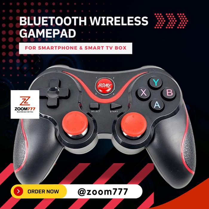 Gambar Terios Bluetooth Wireless Gamepad for Smartphone & Smart TV Box - T3 dari ZOOM777X undefined Tokopedia