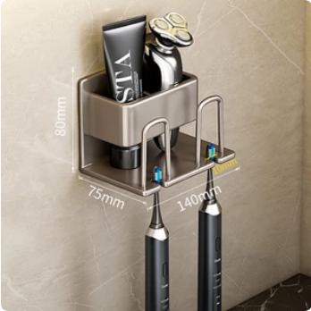 Gambar Tempat Sikat Gigi + Gelas Kumur Kamar Mandi Aksesoris Kamar Mandi - A1 dari LARISYO STORE undefined Tokopedia