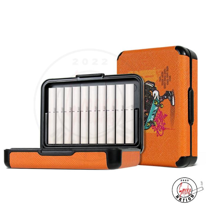 Gambar Storage Case for Terea Stick | Leather Box Case Skateboard Design - Orange dari Smoke Nation Official undefined Tokopedia