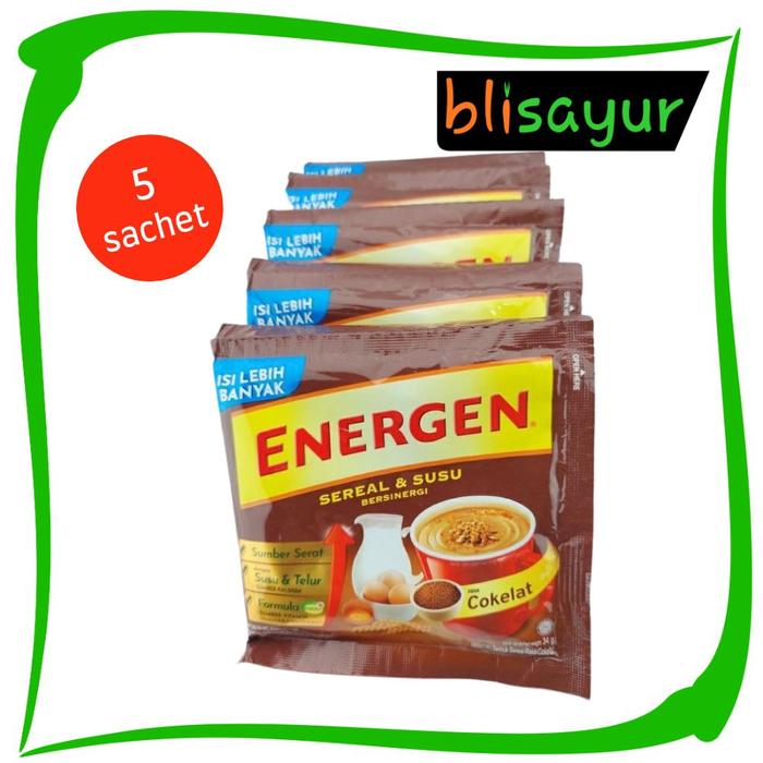 Gambar Energen Sereal Coklat 5 Sachet dari blisayur undefined Tokopedia