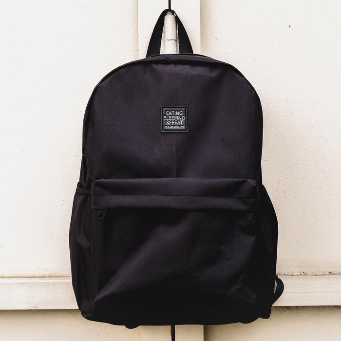 Gambar Tas Ransel Backpack Pria Wanita Sekolah Kuliah Kerja Murah Bestseller - Hitam dari Vaccil Authentic undefined Tokopedia