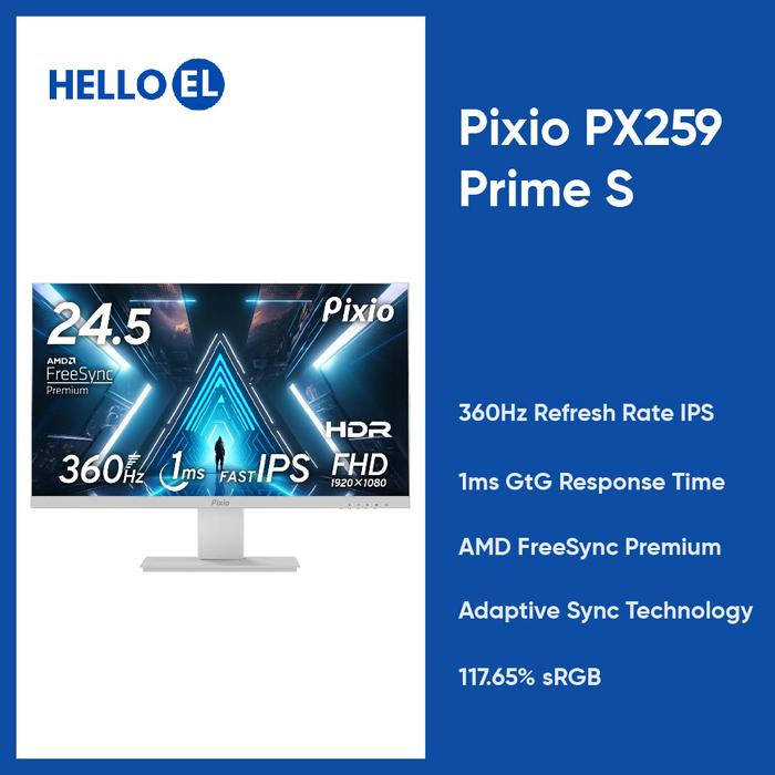 Pixio PX259 Prime Pixio PX259 Prime 280Hzディスプレイ ゲーミング