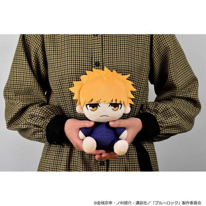 Peluche Anime 20 Cm Con Vestiti Rimovibili - Seishiro Nagi / Isagi Yoichi / Itoshi Rin - Morbido Cuscino - 4