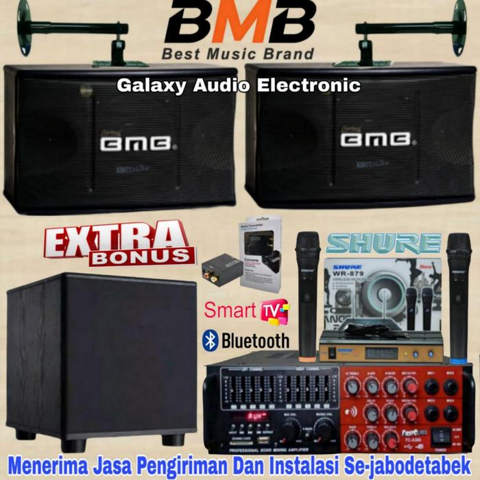 Gambar Paket Karaoke BMB + SUBWOOFER ( CLASS II ) - TANPA INSTALASI dari GALAXY AUDIO ELECTRONIC undefined Tokopedia