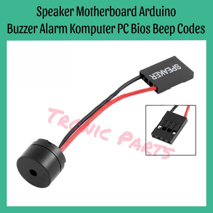Gambar Speaker Motherboard Arduino Buzzer Alarm Komputer PC BIOS Beep Codes dari Tronic Parts undefined Tokopedia