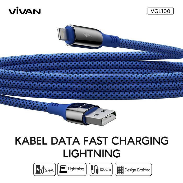 Gambar VIVAN Cable Data Kabel VGCC120 C TO L Type C Lightning Fast Charging - Lightning dari Vivan Audio Store undefined Tokopedia