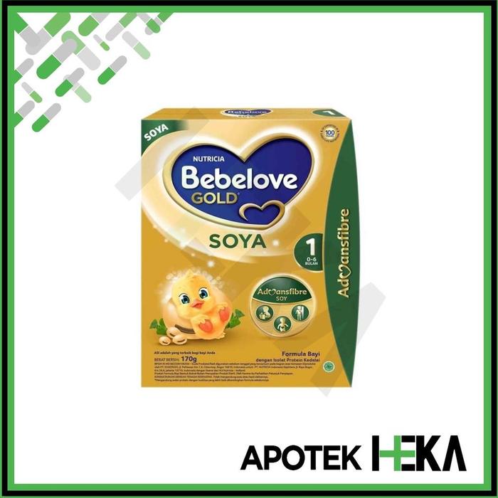 Gambar Kesejahteraan Bayi Bebelove Gold Soya 170 g / 360 g - Susu Formula - 1 / 170 gr dari gekkomall undefined Tokopedia