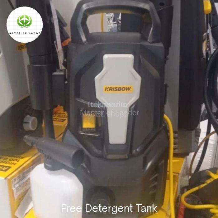 Gambar Krisbow High Pressure Cleaner 100 bar Jet Pump Water Jet Asli Krisbow - 90 Bar + Tank dari Master of Ladder undefined Tokopedia