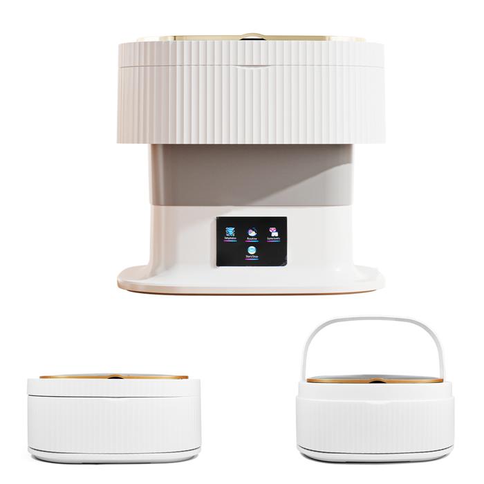 Gambar Mesin Cuci Mini Portable Lipat Folding Washing Machin 11L COD - Mesin Cuci 11L dari KekalMode undefined Tokopedia