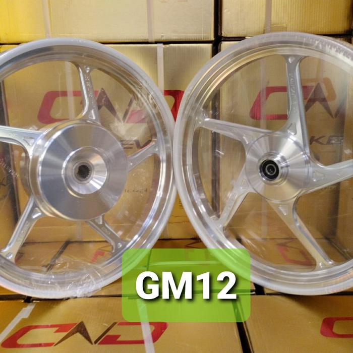 Gambar Velg Plg5 Delkevic ,Vario110,Genio,Scoopy,Spacy dan semua metic Beat - Silver Polis, Vario110/Beat dari galerimotor12 undefined Tokopedia