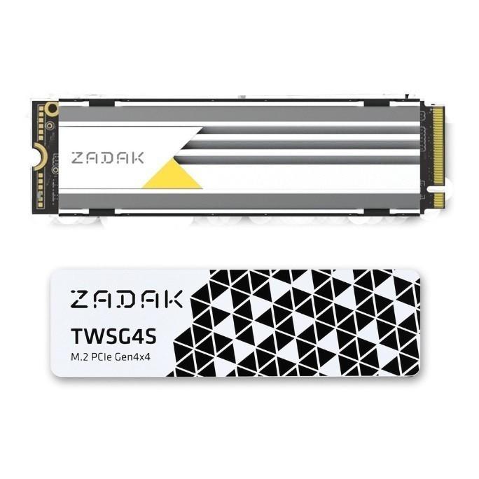Gambar SSD ZADAK TWSG4S M.2 NVME 2TB - PCIe Gen4x4 With HeatSink dari Toko Expert Komputer undefined Tokopedia