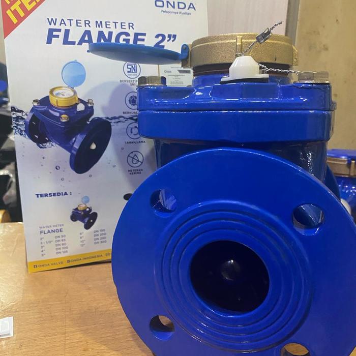 Jual Water Meter Merk ONDA SNI Size 2 Inch DN50MM - Jakarta Pusat ...