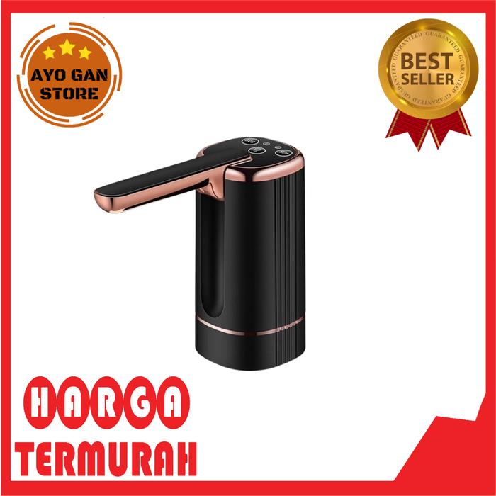 Gambar GOTO MERLYN Pompa Galon Elektrik Lipat Dispenser Pencetan Air Minum - BLACK PREMIUM dari Ayo Gan Store Official undefined Tokopedia