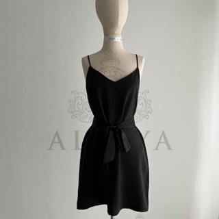 Gambar Basic Camisole | Dress Satin | Dalaman Kimono Bridesmaid - Hitam, XL dari Alleya Bride undefined Tokopedia