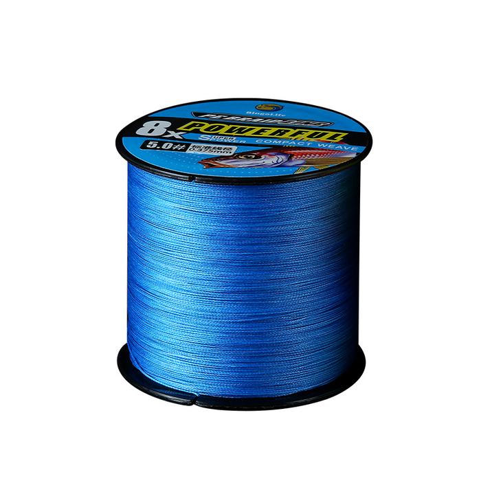 Gambar Benang Dikepang 300m Kuat Senar PE X8 X4 Fishing Line Laut - Biru murni X4, 0.8# dari pauslayar undefined Tokopedia