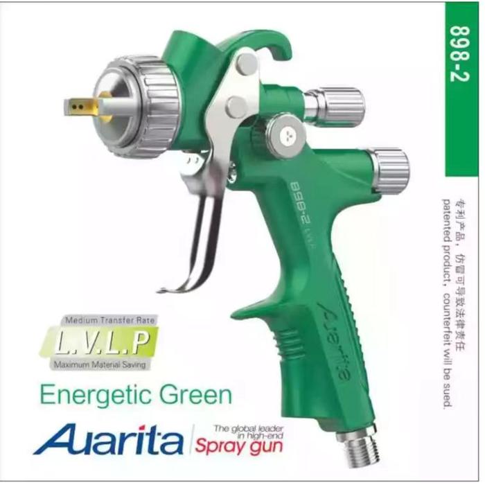 Gambar Spray Gun AUARITA 898-2 LVLP ORIGINAL - Automotive Painting Spray Gun dari spary tools factory undefined Tokopedia
