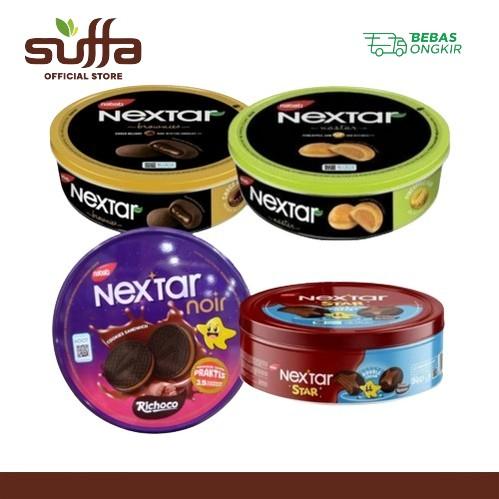 Gambar Nextar Kaleng Cake Cookies Lembut Star Noir Brownis Nastar dari Suffa Official undefined Tokopedia