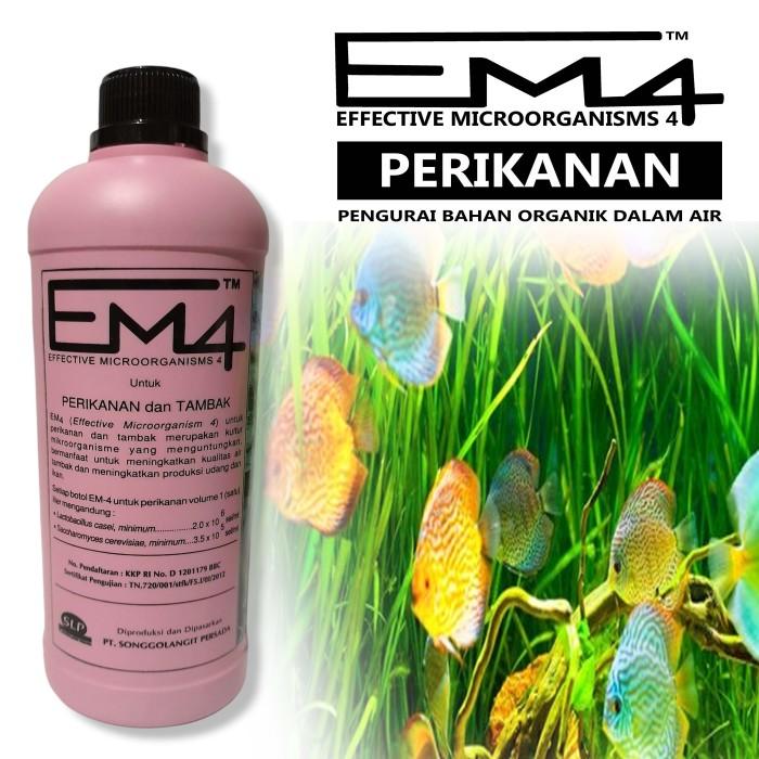 Gambar Probiotik EM4 perikanan aquarium & kolam - 100ml repacking dari Oke Sabun1 undefined Tokopedia