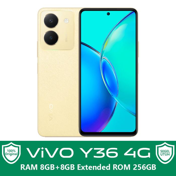 Gambar Vivo Y36 5G 8/256GB NFC RAM 8GB+8GB 44W FlashCharge Garansi Resmi - Y36 4G Promo, Tanpa Bonus dari Super Hp Store undefined Tokopedia