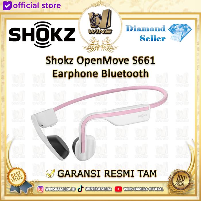 Gambar Shokz OpenMove S661 Earphone Bluetooth - Pink dari WINS OFFICIAL STORE undefined Tokopedia