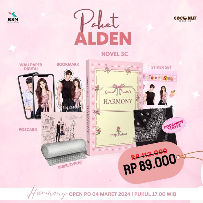 Gambar Novel Harmony - Poppi Pertiwi - Coconut Books - ALDEN dari Republikfiksi undefined Tokopedia