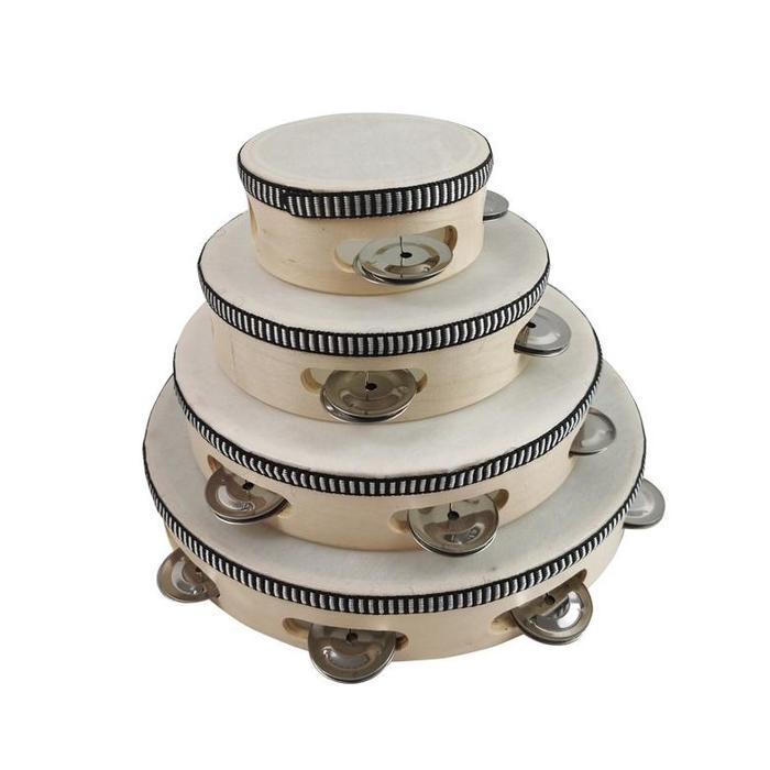 Gambar TAMBORIN kULIT IMPORT BERKUALITAS ALAT MUSIK KECREKAN TAMBORIN MURAH - 7 Inchi dari mansya_41 undefined Tokopedia