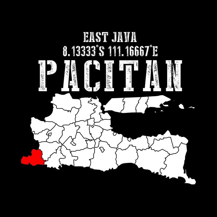 Gambar Pake Kaos Keren - Kaos Peta Kota Desain Jawa Timur - PACITAN, L dari Pake Kaos Keren undefined Tokopedia