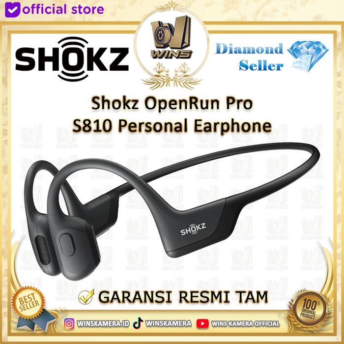 Gambar Shokz OpenRun Pro S810 Personal Earphone - 8100032698 - Black dari WINS OFFICIAL STORE undefined Tokopedia