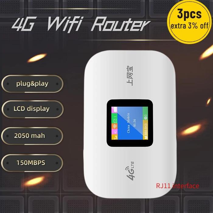 Gambar 150Mbps 4G Router Wireless SIM Card Networking Wifi Unlocked Cat dari Otto Laptop undefined Tokopedia
