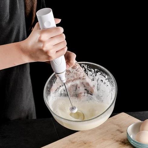 Gambar Hand Mixer Electric Wireless- Portable Mixer 3In1 Coffee Mixer Hand - Putih dari Sumber Agung57 undefined Tokopedia