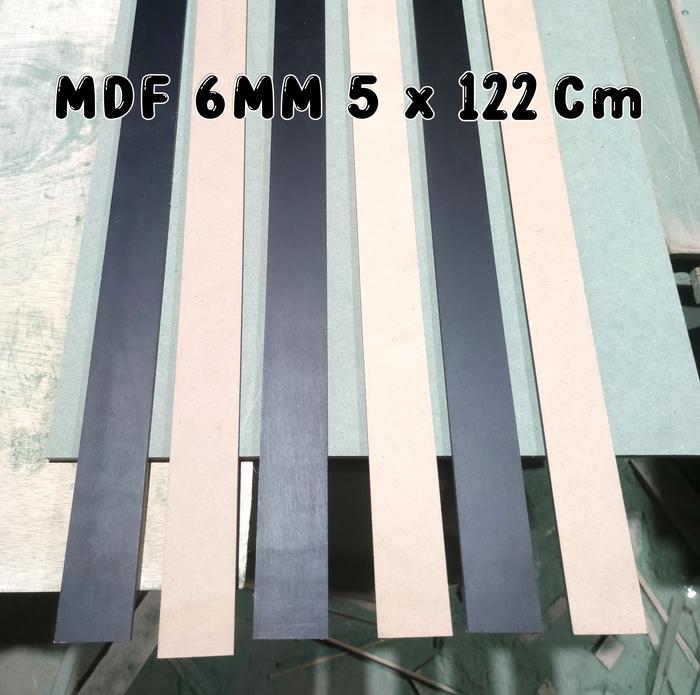 Gambar MDF DIY Wall Batten PREMIUM TEBAL 6MM Wall Panel MURAH STOK TERBATAS - 6MM 5x122 Cm, Hitam Coklat dari PapanKayuMDF undefined Tokopedia