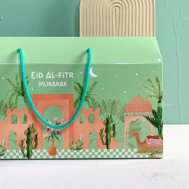 Gambar Dus Packing Hampers Lebaran Box Toples Cookies Ukuran 30 x 10 x 13 Cm - tali hijau dari tokosinarstore undefined Tokopedia