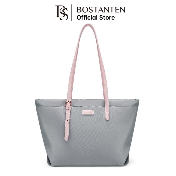 Gambar BOSTANTEN Tas Selempang Wanita - Tas Tote Bag - Hand Bag - Totebag - Abu Pink dari Bostanten Original undefined 5 Tokopedia
