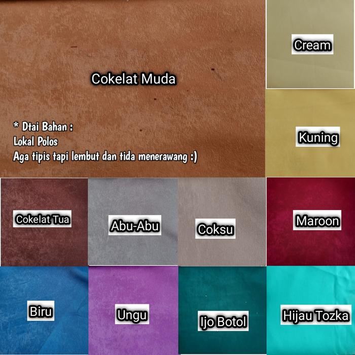 Gambar noren tirai jepang custom ukuran & logo / japan curtain / gorden jav - Polos, L.100 X T.50-CM dari Gorden Putri undefined Tokopedia