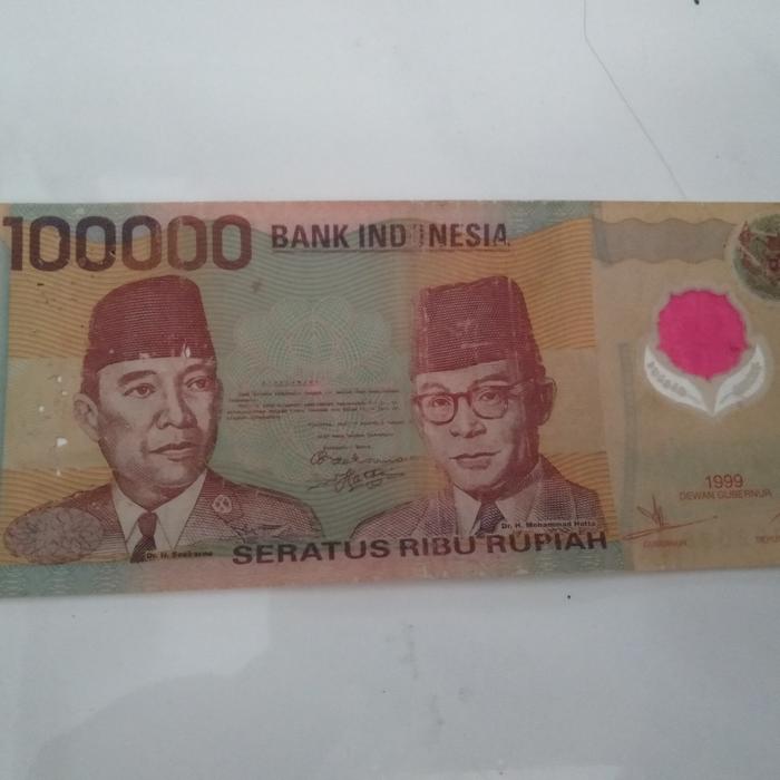 Jual uang kuno 100 ribu polimer rupiah plastik - Kota Semarang - sumber ...
